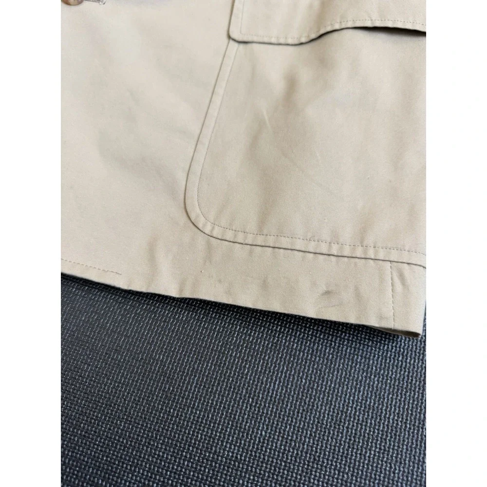 Vintage Rare Polo Ralph Lauren Blazer Cotton Beige Made In USA Men's